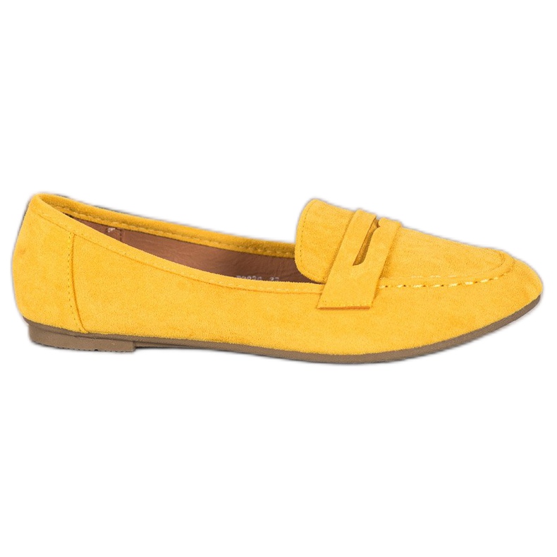 Fama Mocasines clásicos amarillo