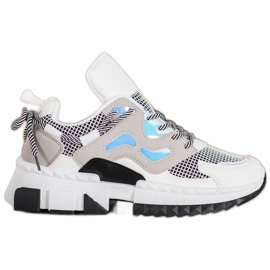 Seastar Zapatillas elegantes con efecto holo blanco multicolor
