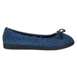 SHELOVET Bailarina Calada Con Lazo azul
