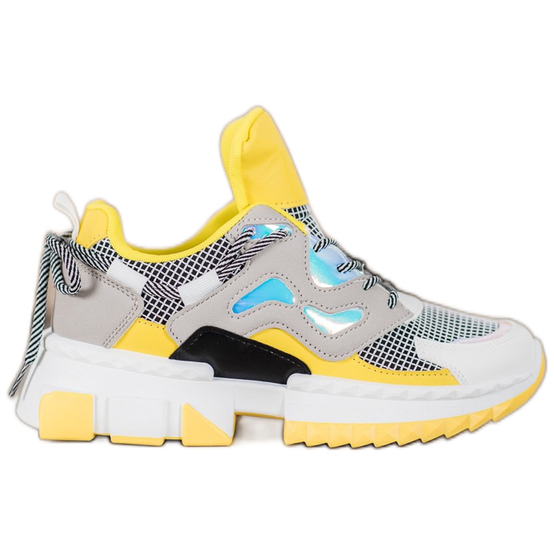 Seastar Zapatillas elegantes con efecto holo multicolor amarillo Seastar Zapatillas elegantes con efecto holo multicolor amarillo