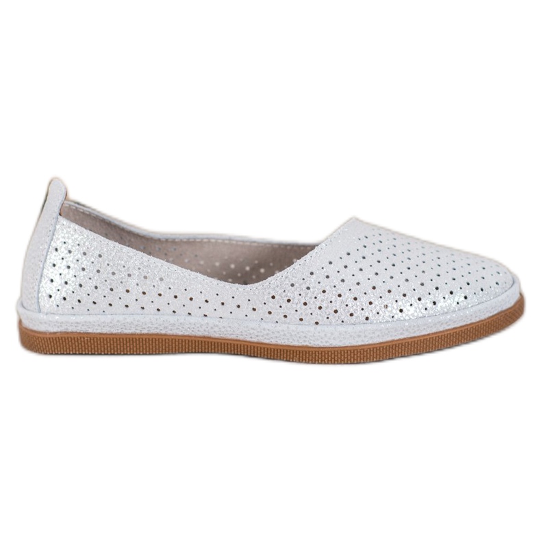 Slipons de brocado VINCEZA gris