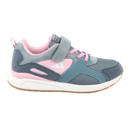 Zapatillas deportivas Blue American Club BS12 azul rosa gris