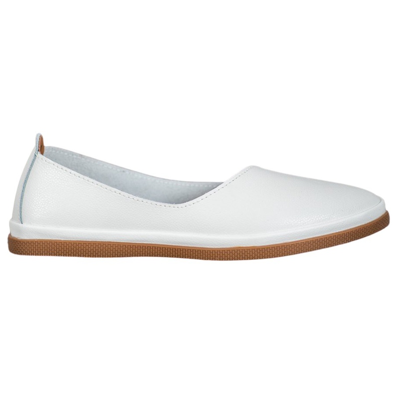 Zapatos VINCEZA de piel sin cordones blanco