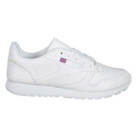 SHELOVET Zapatos atados en cuero ecológico blanco SHELOVET Zapatos atados en cuero ecológico blanco