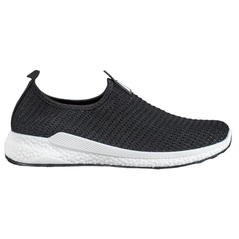 SHELOVET Slipons calados negro