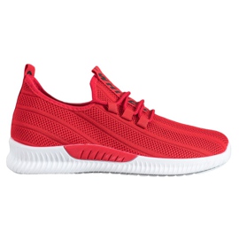 SHELOVET Zapatos Calados Rojos