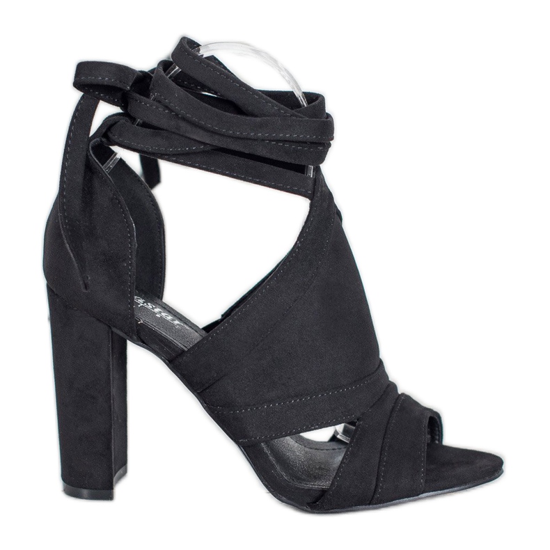 Seastar Sandalias atadas en un poste negro Seastar Sandalias atadas en un poste negro