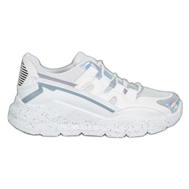 Seastar Zapatillas con purpurina blanco
