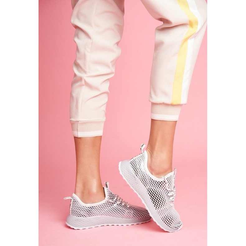 Zapatillas deportivas blancas para mujer Big Star FF274349 blanco