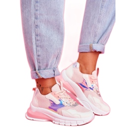 SEA Zapatillas deportivas LA82 rosa multicolor