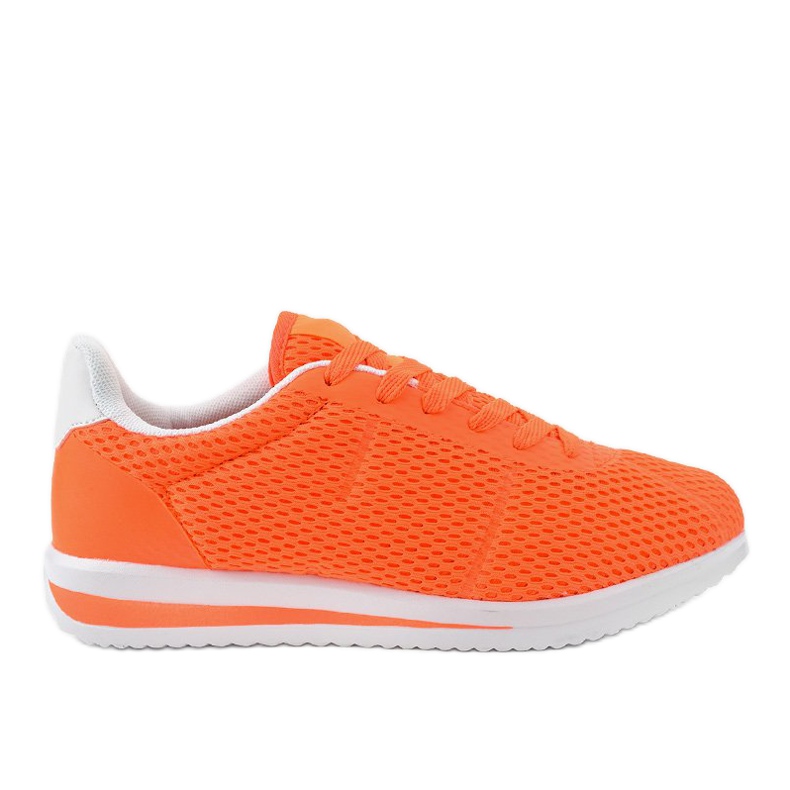 Zapatillas deportivas de mujer naranja fluo FXZ32-4