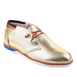Zapatos de jazz dorados JFL651-3