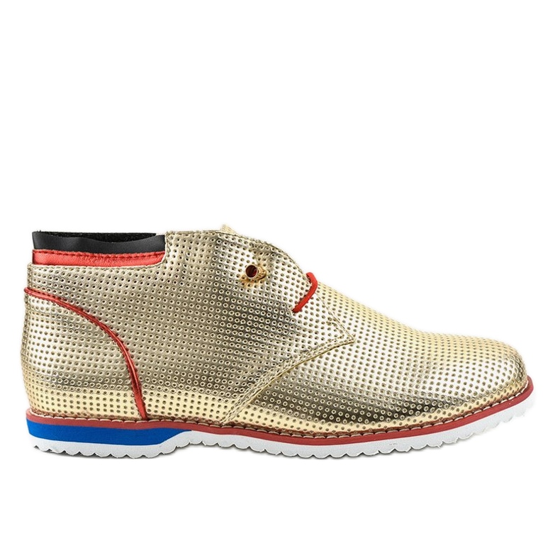 Zapatos de jazz dorados zapatos clásicos JFL654-3