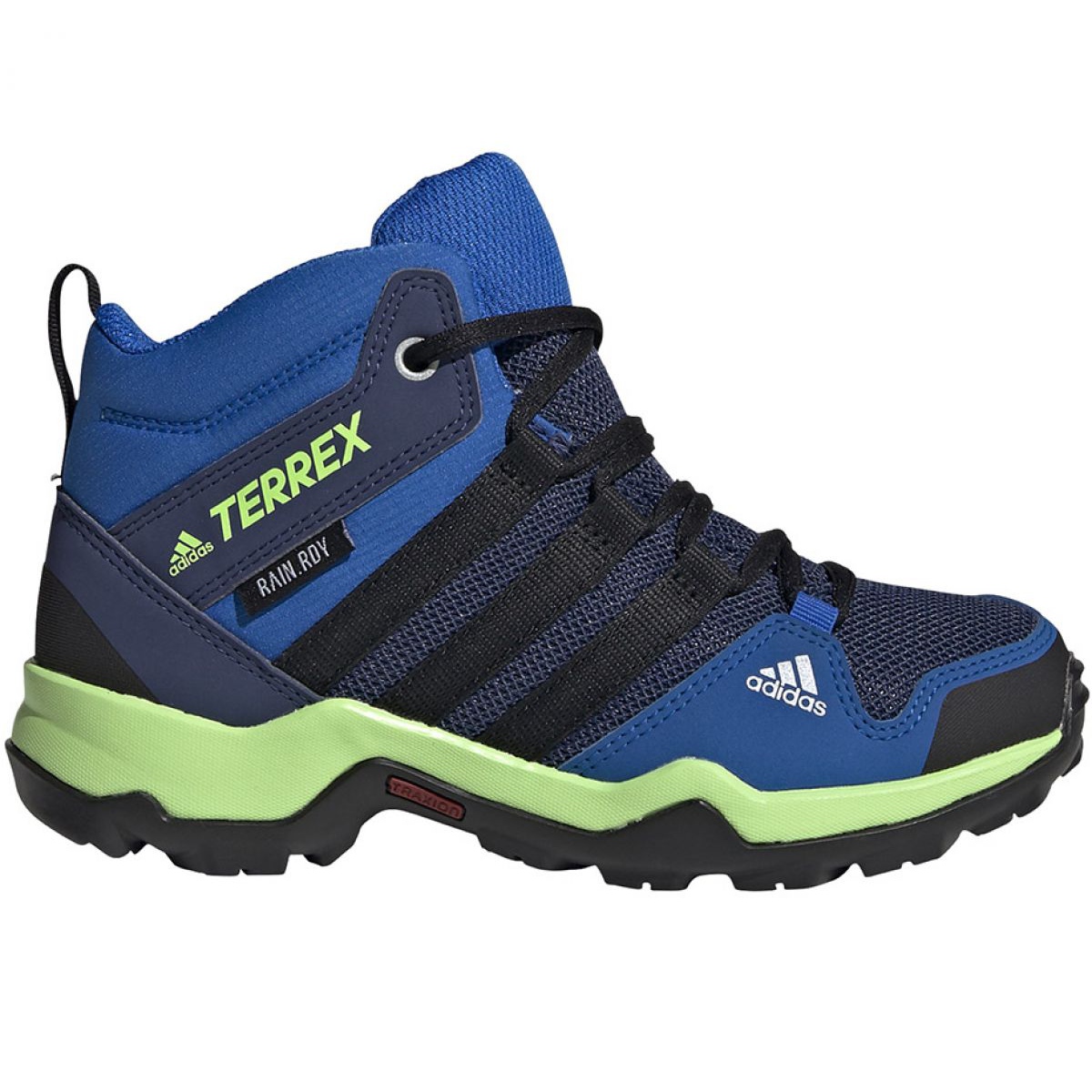 Zapatillas Adidas Terrex AX2R Mid R Rdy K Jr EF2246 Azul marino
