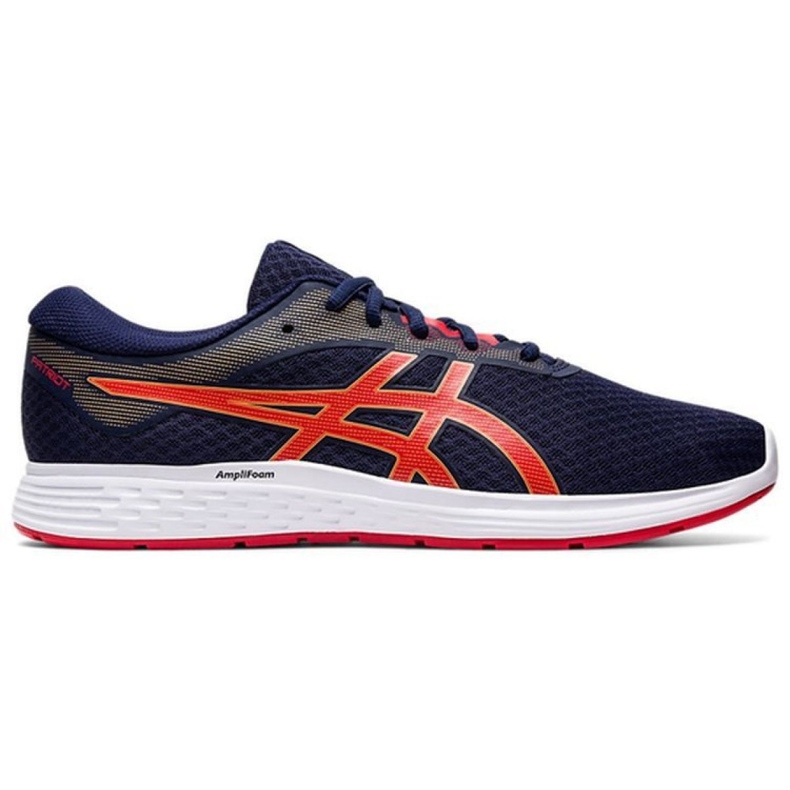 Zapatillas de hombre Asics Patriot 11 M 1011A568-402 rojo azul marino