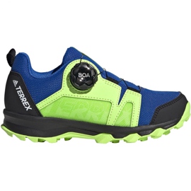 Zapatos adidas Terrex Agravic Boa K Jr EE8475 azul marino azul multicolor verde