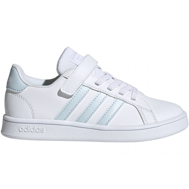 Zapatillas Adidas Grand Court C Jr EG6738 blanco
