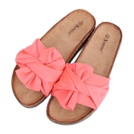Pantuflas de corcho rosa CK115P Coral