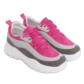 Zapatillas deportivas multicolor 902-3 Gris rosa