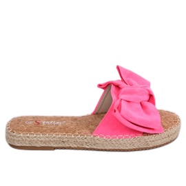 Chanclas alpargatas rosas JH115P Flu Fushia