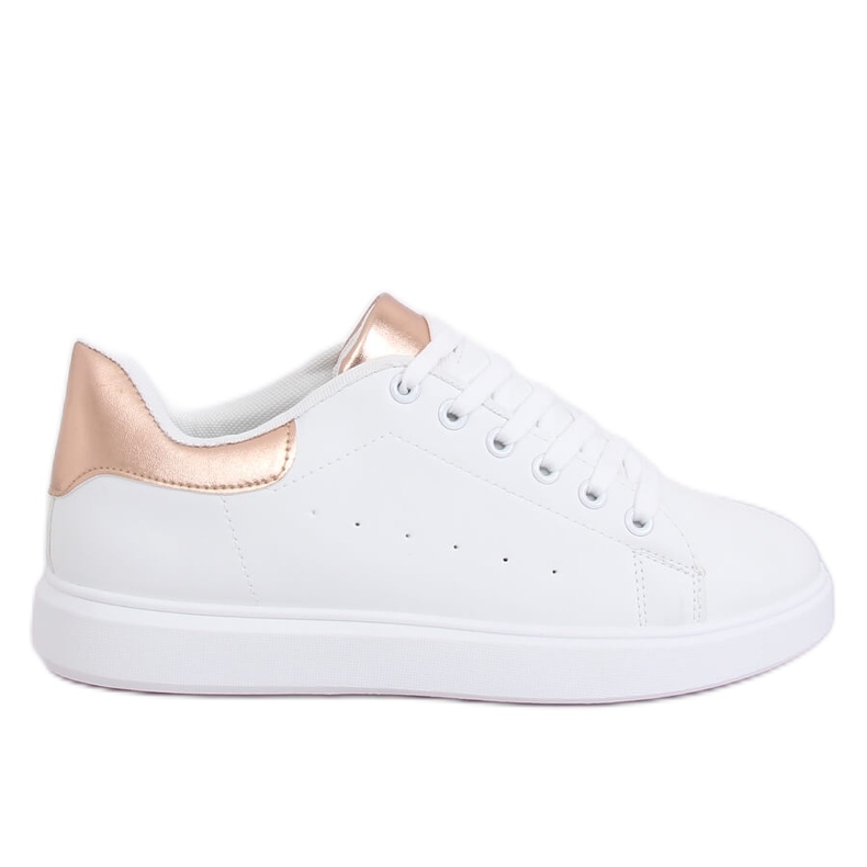 Zapatillas de mujer blancas LA85P Champagne blanco