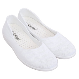 Bailarinas de malla blanca IC03 blanco