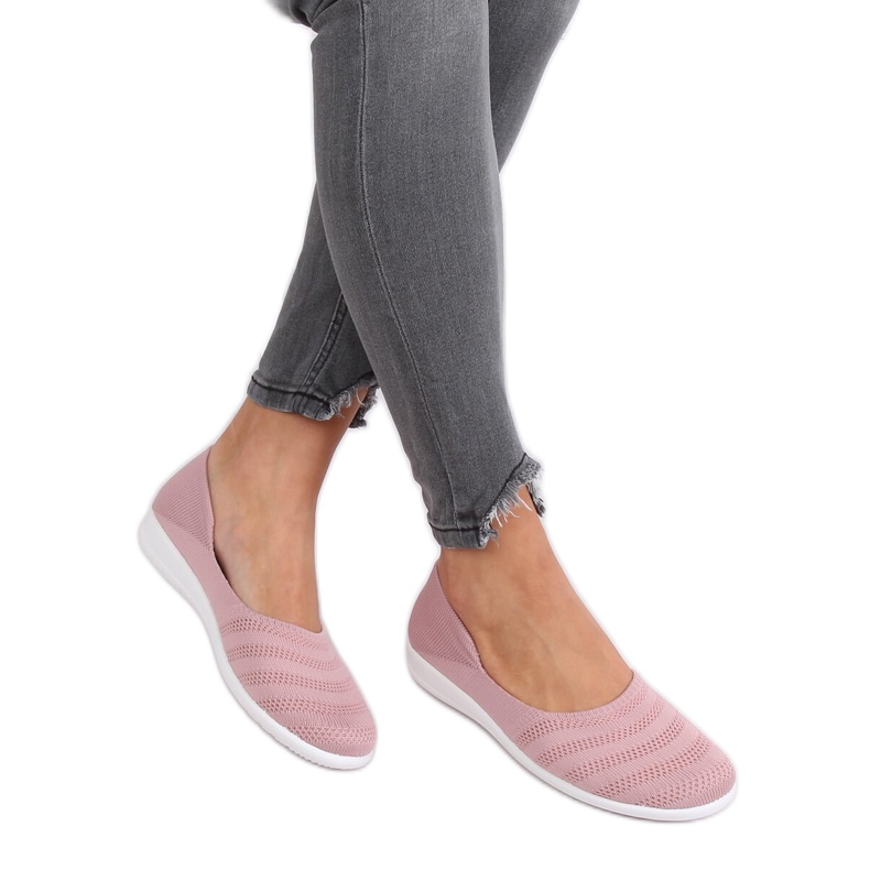 Bailarinas de malla rosa IC03 Old Pink rosado Bailarinas de malla rosa IC03 Old Pink rosado