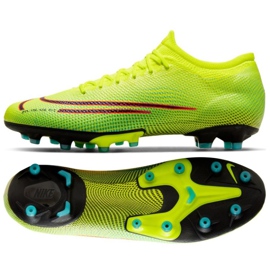 Zapatos de fútbol Nike Mercurial Vapor 13 Pro Mds Ag Pro M CJ9981-703 multicolor amarillo Zapatos de fútbol Nike Mercurial Vapor 13 Pro Mds Ag Pro M CJ9981-703 multicolor amarillo