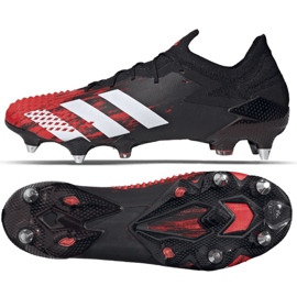 Botas de fútbol adidas Predator Mutator 20 Sg M EF2207 multicolor negro