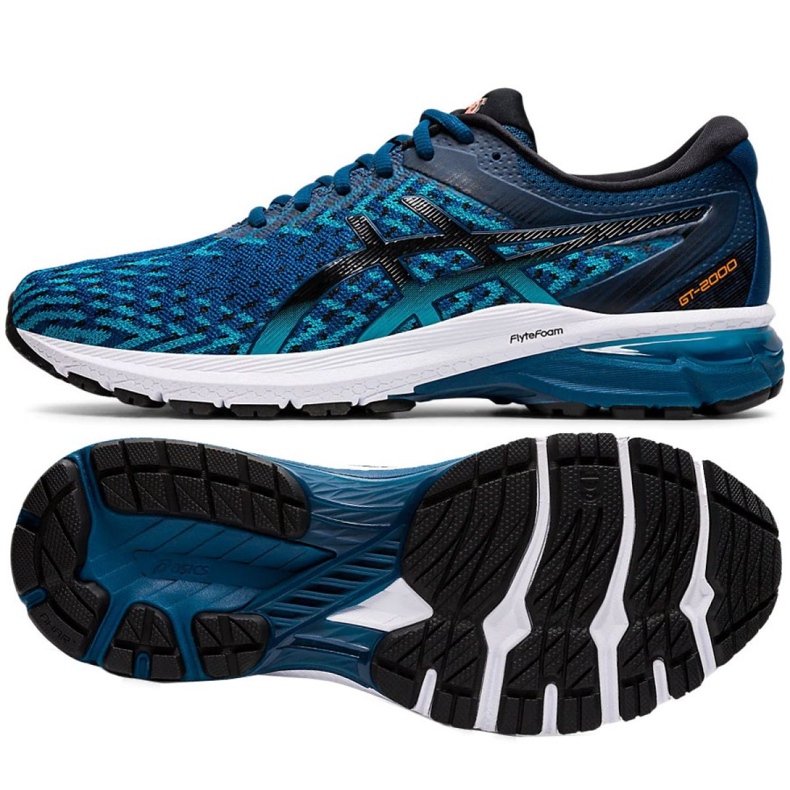 Zapatillas para correr Asics Gt 2000 8 Knit M 1011A729-401 azul
