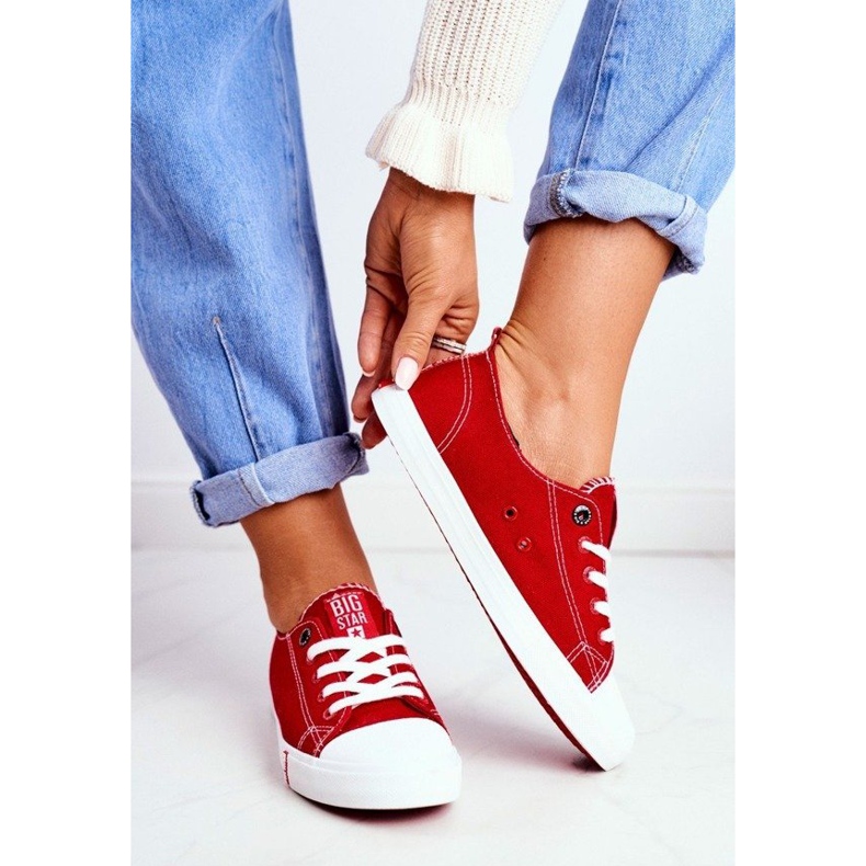 Zapatillas de mujer Red Big Star FF274089 rojo