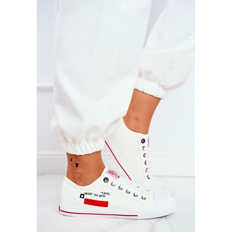 Zapatillas de mujer White Big Star FF274079 blanco