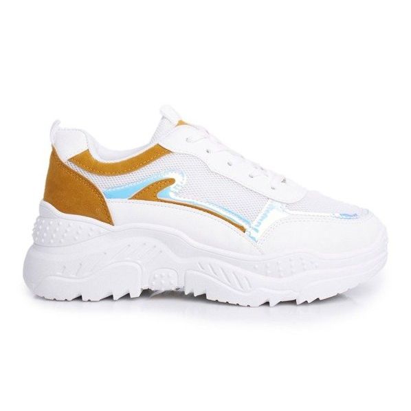 BUGO Deportivas de mujer amarillas y blancas 878 blanco multicolor amarillo BUGO Deportivas de mujer amarillas y blancas 878 blanco multicolor amarillo