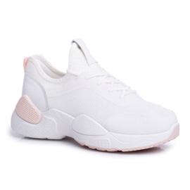 BUGO Zapatillas Deportivas Mujer Fellen Rosa y Blanco
