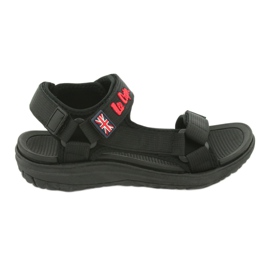 Sandalias con una inserción de espuma Lee Cooper 19S-TS-043 negro