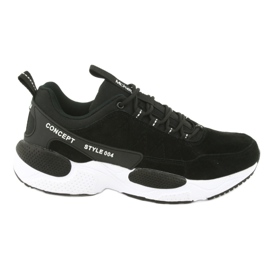 Zapatos deportivos McKey MSP1464 de ante negro