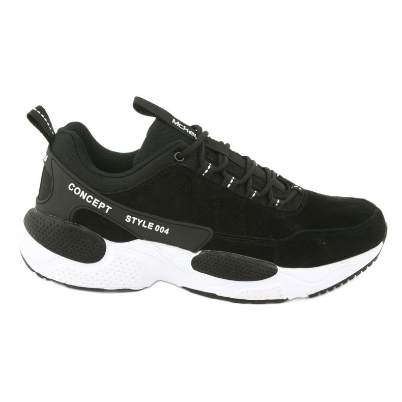 Zapatos deportivos McKey MSP1464 de ante negro