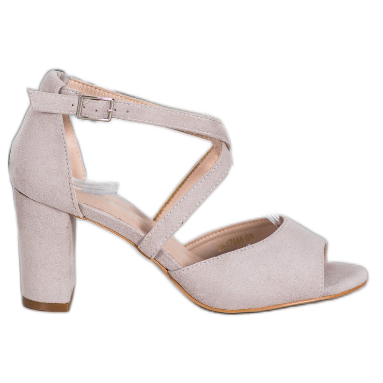 Sandalias VINCEZA de ante gris