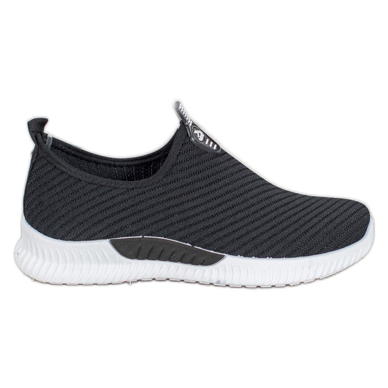 SHELOVET Calzado deportivo sin cordones negro SHELOVET Calzado deportivo sin cordones negro