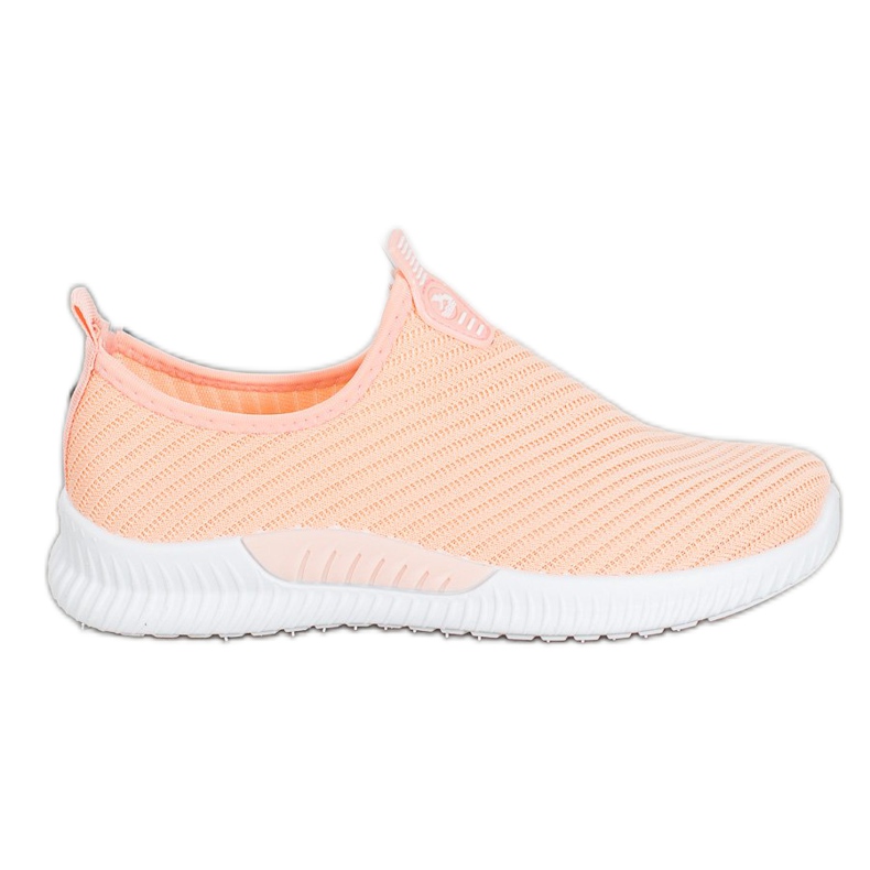 SHELOVET Calzado deportivo sin cordones naranja
