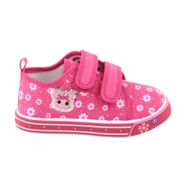 Zapatillas Atletico daisy con velcro rosado Zapatillas Atletico daisy con velcro rosado