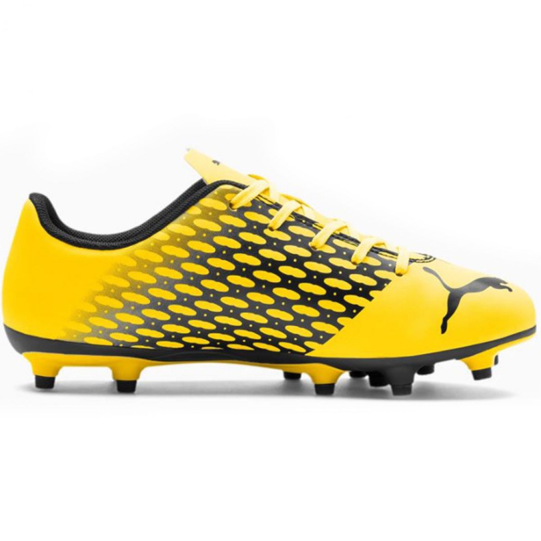Botas de fútbol Puma Spirit Iii Fg Jr 106070 03 amarillo Botas de fútbol Puma Spirit Iii Fg Jr 106070 03 amarillo