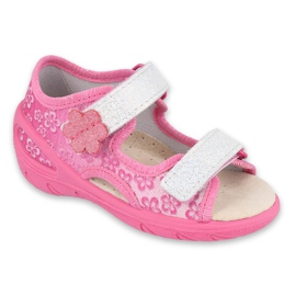 Calzado infantil befado pu 065X138 rosado gris