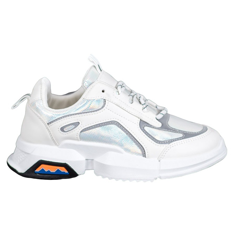 SHELOVET Zapatillas deportivas en la plataforma blanco multicolor