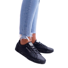 Zapatillas de mujer negras Big Star AA274A008 zapatos negro Zapatillas de mujer negras Big Star AA274A008 zapatos negro