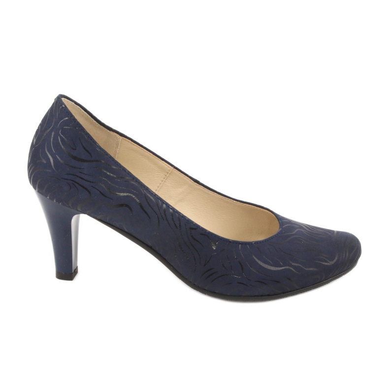 Zapatos de salón azul marino Gregors 689 para mujer