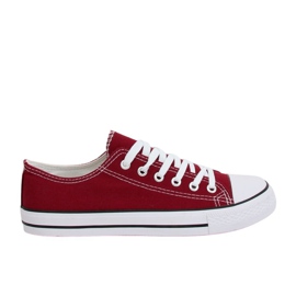 Zapatillas de mujer clásicas burdeos XL03 Wine rojo