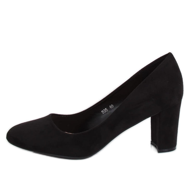 Negro Zapatos de salón negro 535 Negro