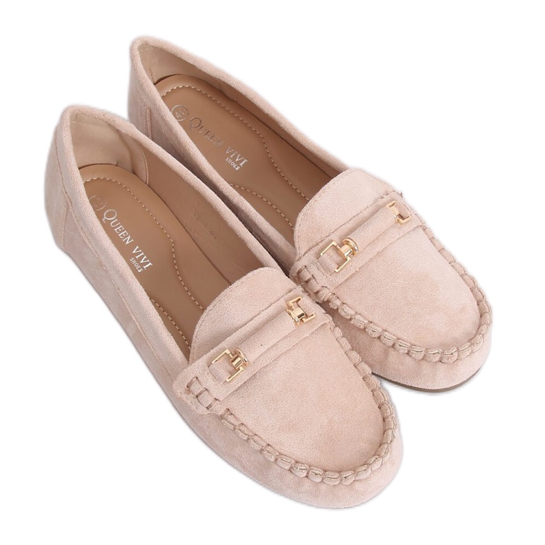 Mocasines beige mujer 22-7 Khaki Mocasines beige mujer 22-7 Khaki