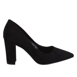 Negro Zapatos de salón negro 536 Negro